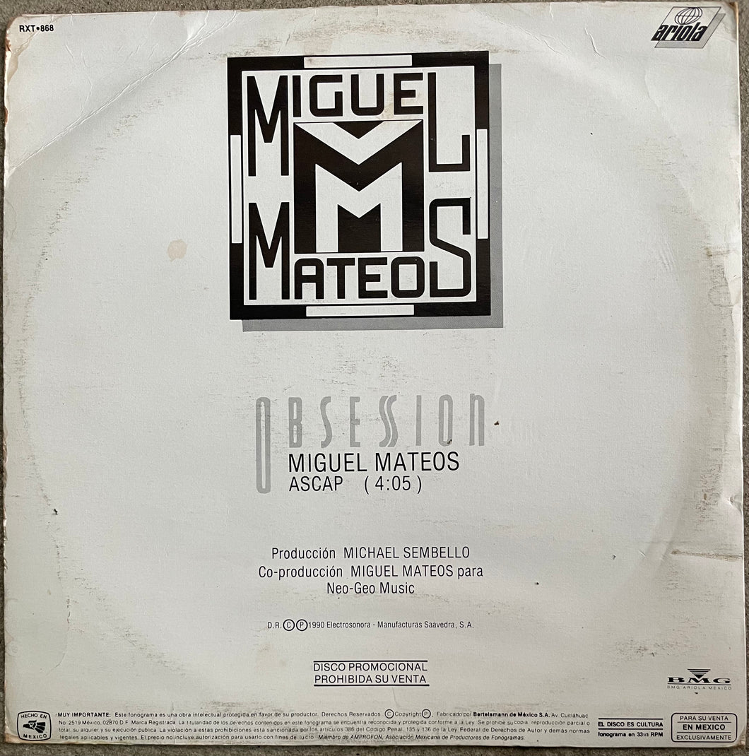 Miguel Mateos - Obsesion (Double Side A)
