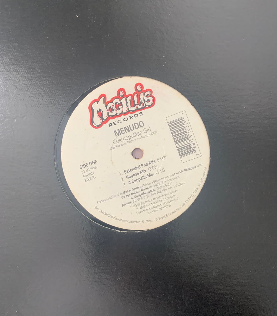 Menudo - Cosmopolitan Girl (Single)