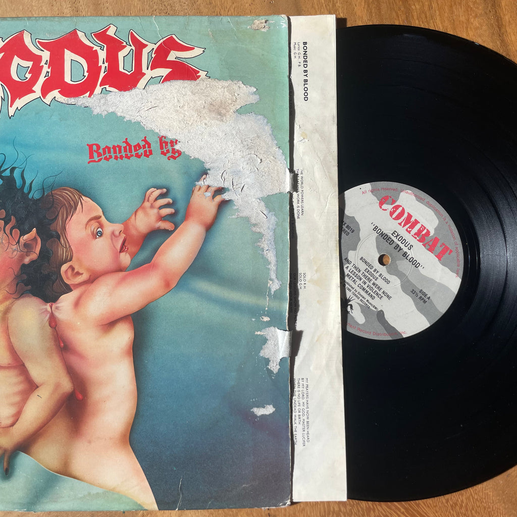 EXODUS Bonded By Blood Torrid Combat US盤 Exodus – Bonded By Blood – CD (Bonus Tracks, Album, Repress