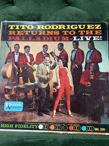 Tito Rodriguez - Returns to the Palladium Live