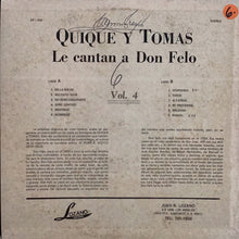 Quique y Tomas - Homenaje a Don Felo Vol 4