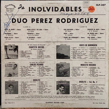 Duo Perez Rodriguez - Inolvidables