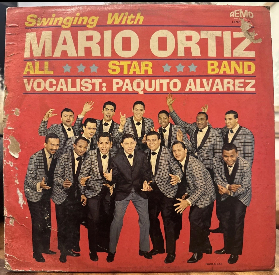 Mario Ortiz - Swinging with MARIO ORTIZ All Star Band / Paquito Alvarez