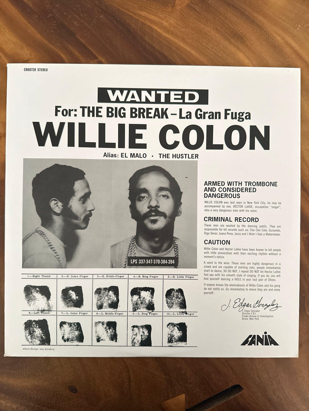 Willie Colon - The Big Break / La gran fuga