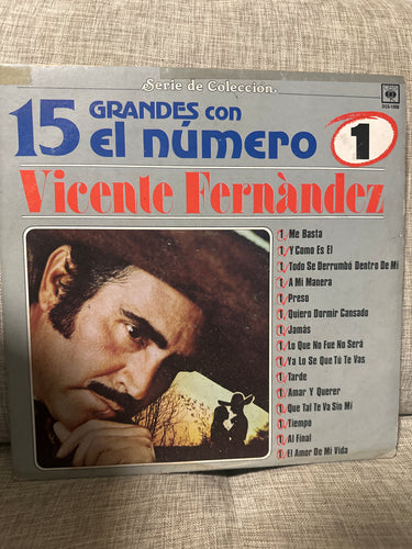 Vicente Fernandez - 15 Grandes
