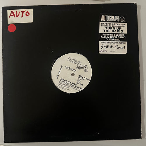 Autograph - Turn Up the Radio (Promo-Single)