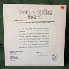 Tabaco Muñiz - Canta