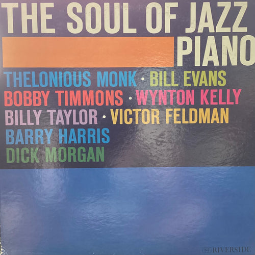 Various ‎– The Soul Of Jazz Piano