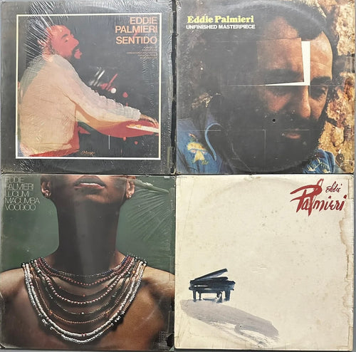Lot 4x - Eddie Palmieri - Unfinished Masterpierce / Sentido / Lucumi / Eddie Palmieri S/T