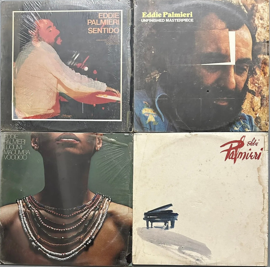 Lot 4x - Eddie Palmieri - Unfinished Masterpierce / Sentido / Lucumi / Eddie Palmieri S/T
