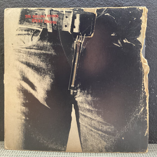 The Rolling Stones - Sticky Fingers (Andy Warhol zipper version)