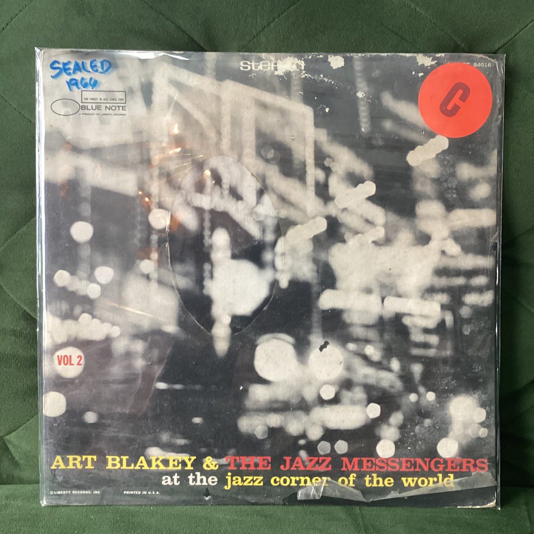 Art Blakey & The Jazz Messengers - at the Jazz Corner of the World Vol. 2 (OG Pressing)