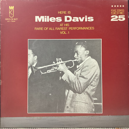 Miles Davis - Here is Miles Davis at his Rare of All Rarest Performances Vol.1 (Italian Pressing)