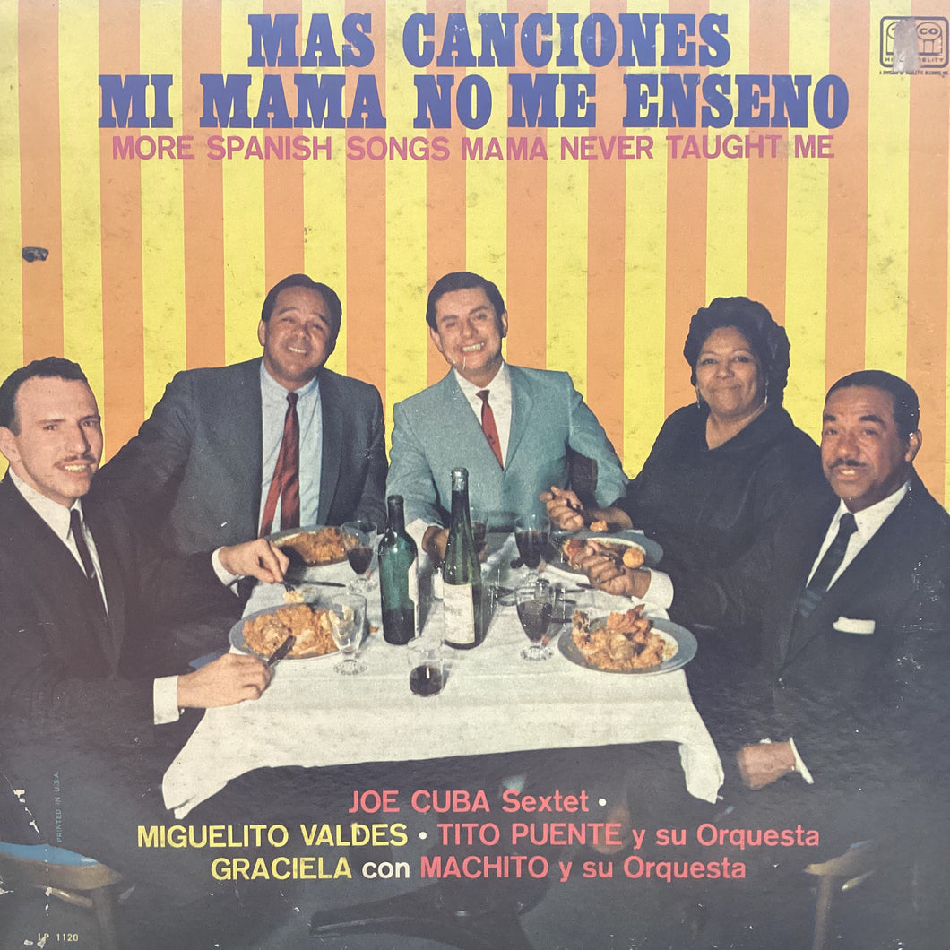 Various - Mas Canciones mi Mama no me enseño / Tito Puente Joe Cuba Sextet Machito