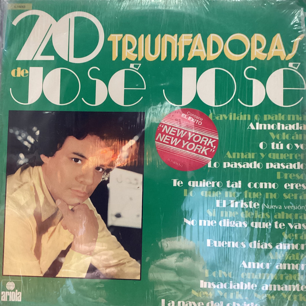 José José - 20 Triunfadoras de José José (Exitos)