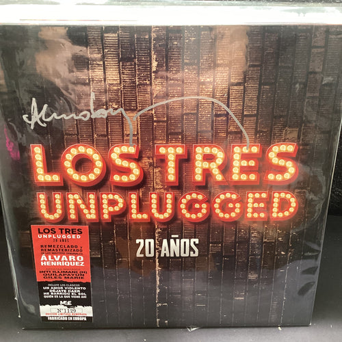 Los Tres - Unplugged (Firmado)