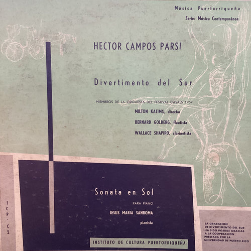 Hector Campos Parsi - Divertimento del Sur (Instituto de Cultura Puertorriqueño)