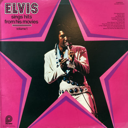 Elvis Presley - sings hits from his movies volume 1