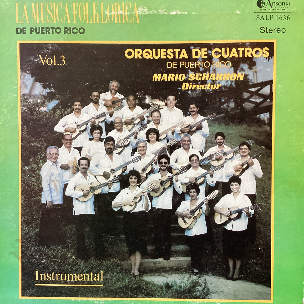 Orquesta de cuatros de Puerto Rico - La música folclórica de Puerto Rico Vol 3