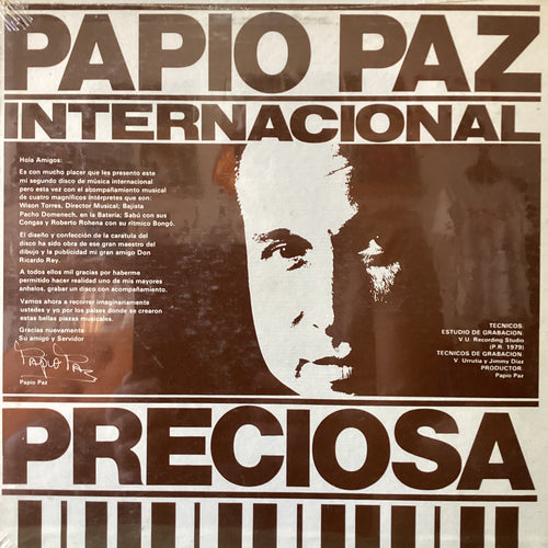 Papio Paz - Internacional
