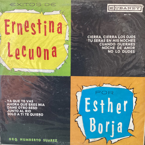 Esther Borja - Exitos de Ernestina Lecuona