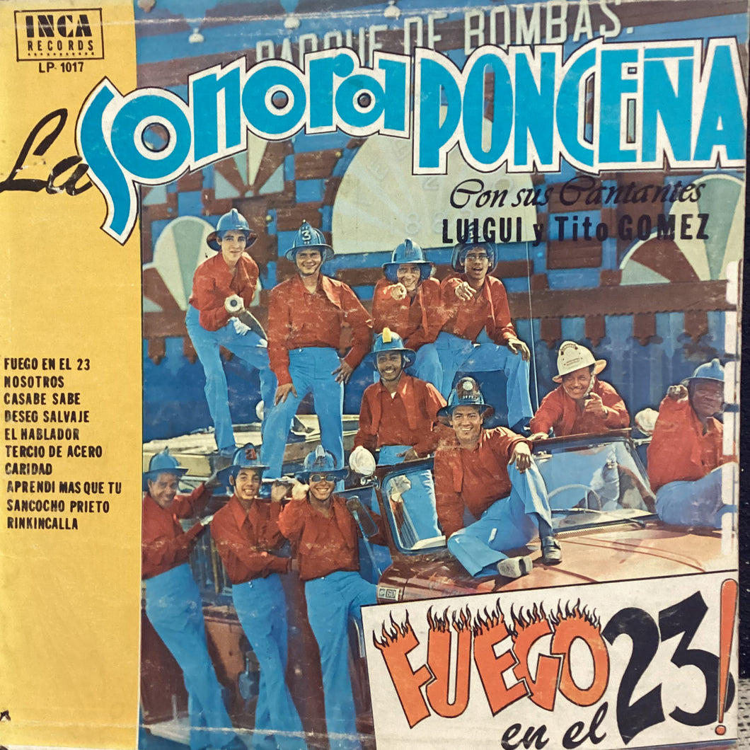 La Sonora Ponceña – Fuego En El 23! (1st Press)