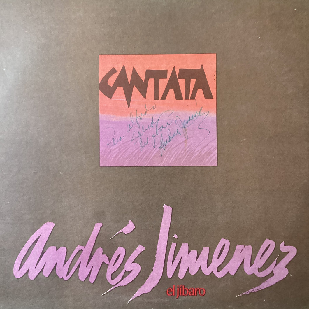 Andrés Jiménez - CANTATA
