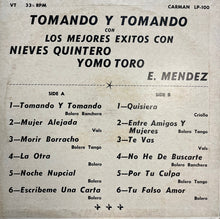 Nieves Quintero / Yomo Toro / Enrique Mendez – Bolero Ranchera
