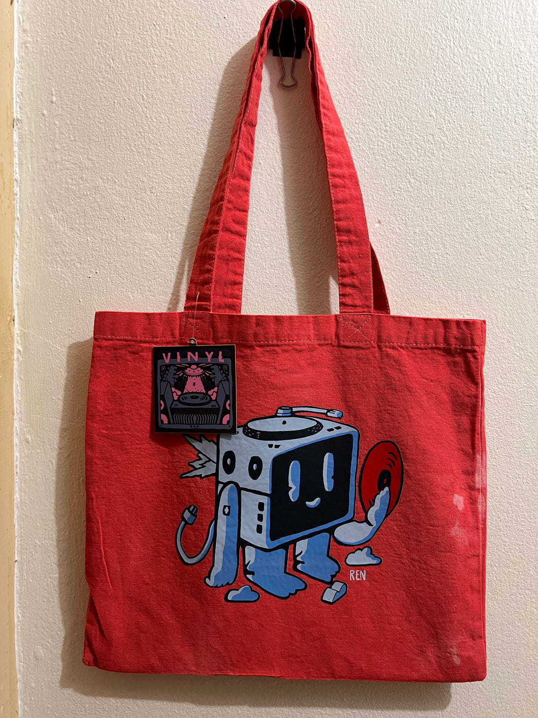 Arte por Gardy Perez - “De tierras lejanas” Collection (Tote & Artwork) # 2/16