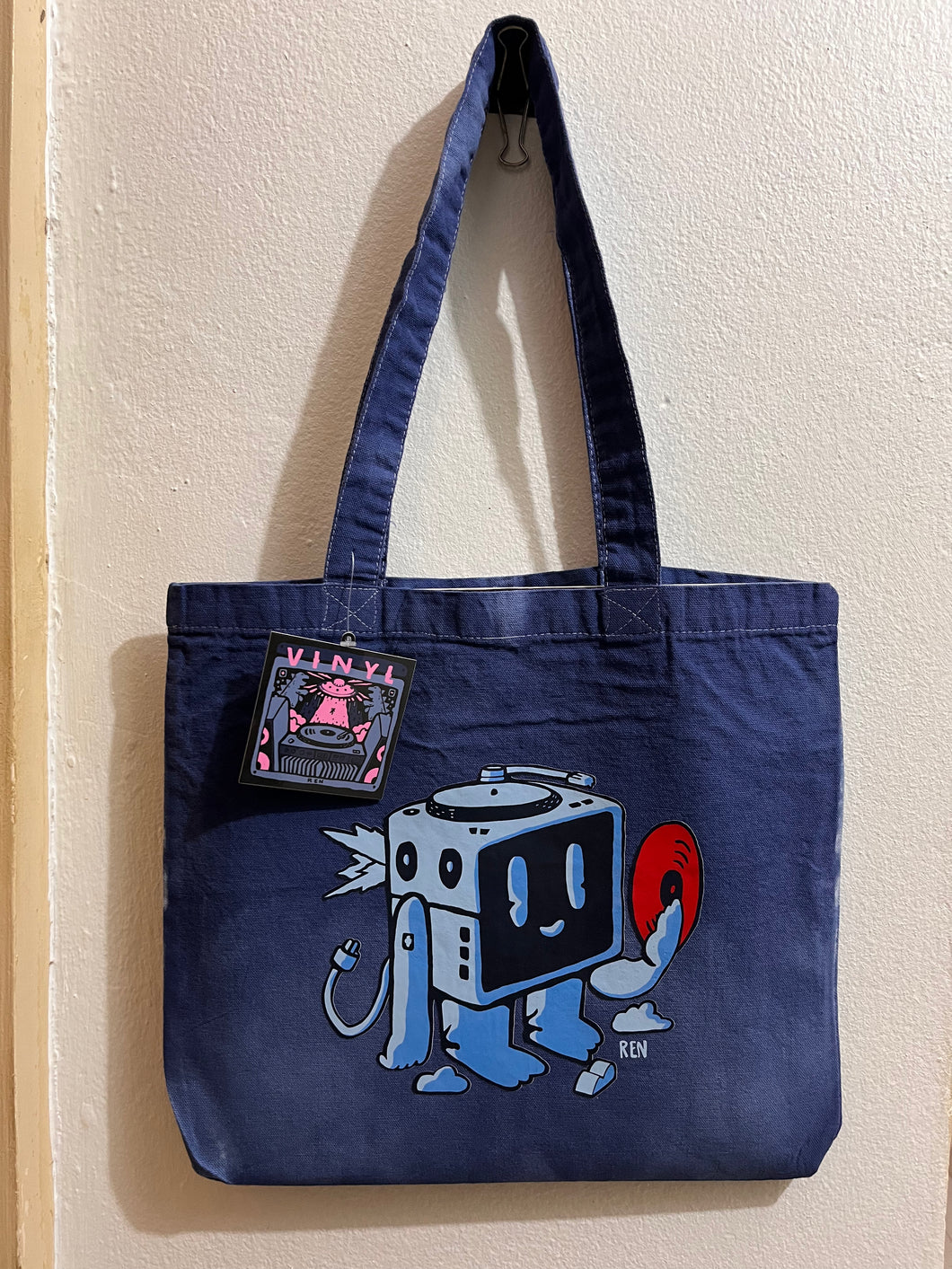 Arte por Gardy Perez - “De tierras lejanas” Collection (Tote & Artwork) # 3/16