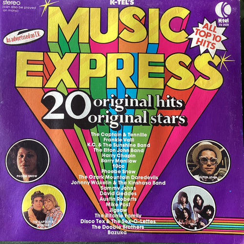 Various - Music Express 20 Original Hits Compilation
