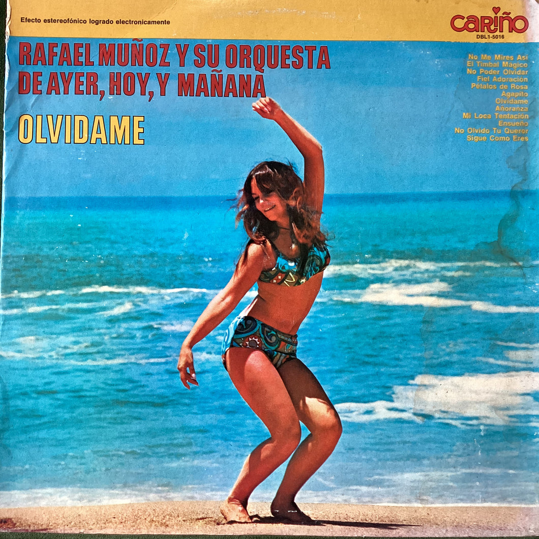 Rafael Muñoz y su orquesta – Olvidame