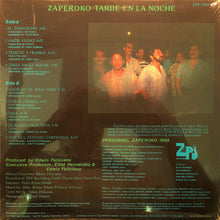 Edwin Feliciano y Su Conjunto Zaperoko ‎– Zaperoko Tarde En La Noche