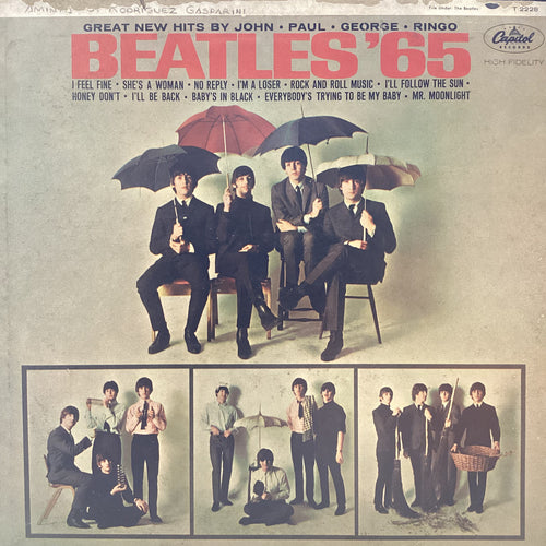 The Beatles - Beatles 65’ (Rainbow Capitol Pressing)