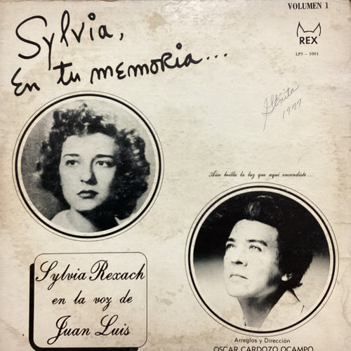 Sylvia Rexach / Juan Luis - Sylvia, En Tu Memoria Vol. 1 (canta Juan Luis)