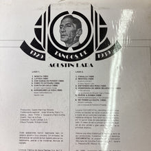 Agustin Lara - Tangos 1929-1939