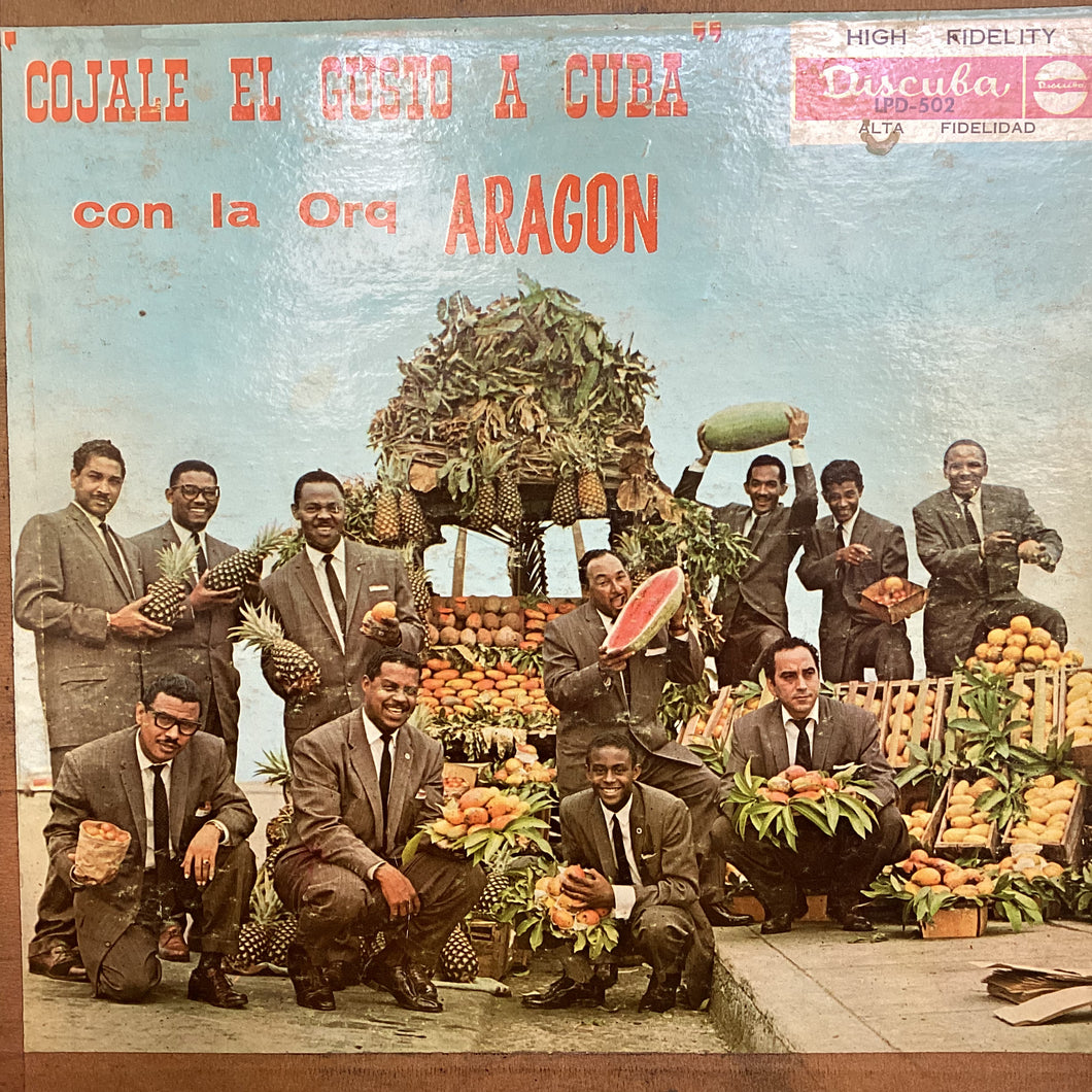 Orquesta Aragon ‎– Cojale El Gusto A Cuba Con La Orquesta Aragon (Gold Center Label)