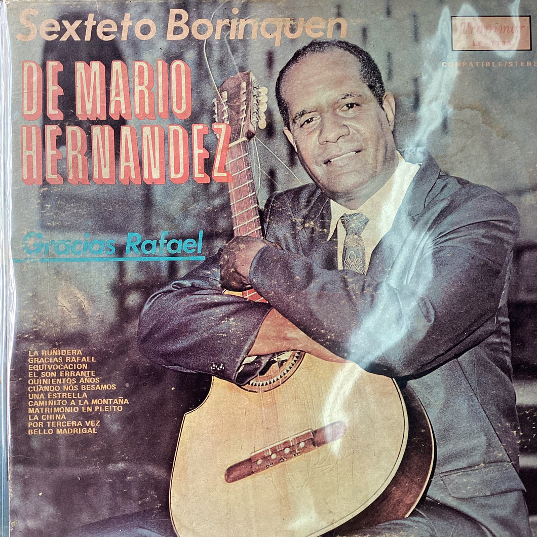Sexteto Borinquen de Mario Hernandez - Gracias Rafael