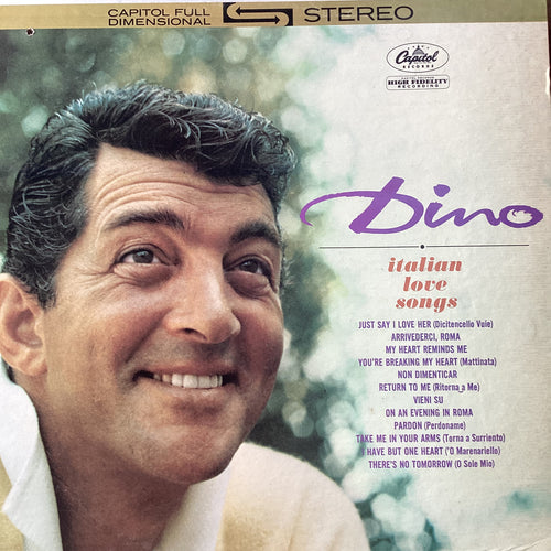 Dean Martin - Italian Love Songs