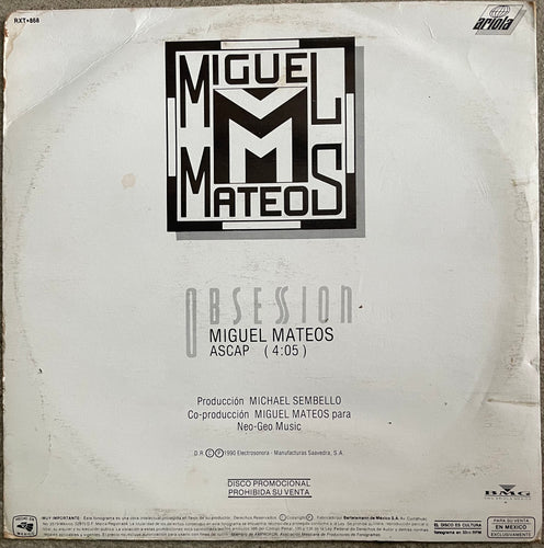 Miguel Mateos - Obsesion (Double Side A)