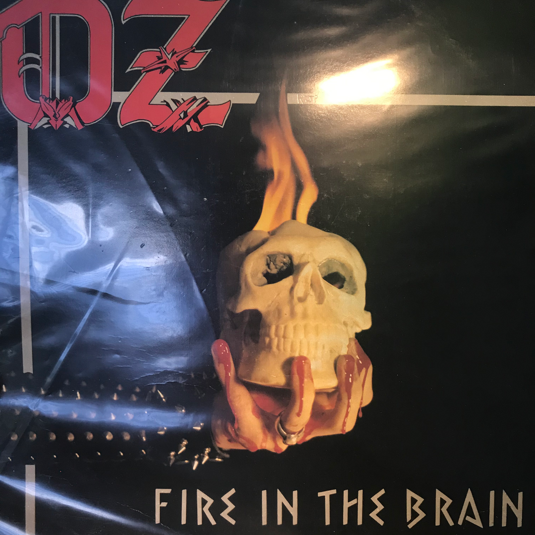 Oz ‎– Fire In The Brain - METAL - ROCK