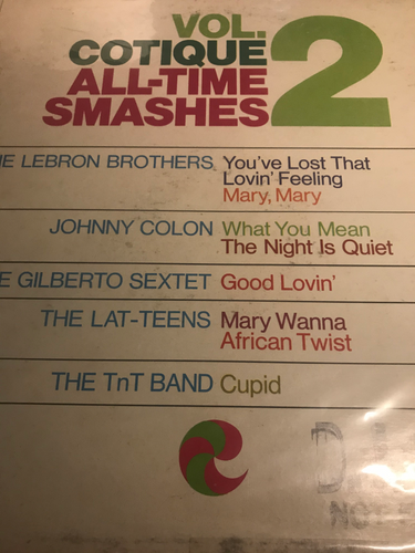 Various ‎– Cotique All-Time Smashes Vol. 2