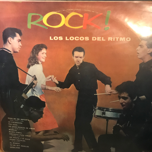 Los Locos Del Ritmo ‎– Rock! Con Los Locos Del Ritmo