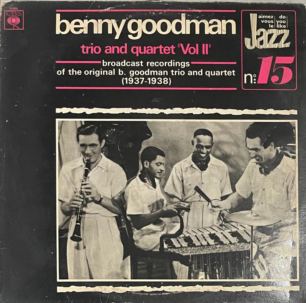 Benny Goodman Trio - Live 1937-38
