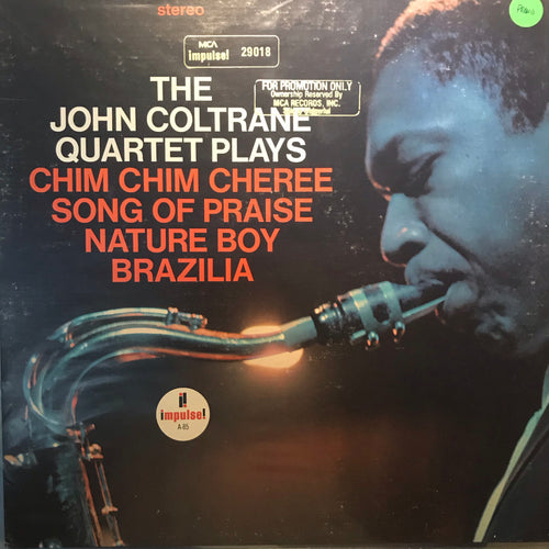 The John Coltrane Quartet - The John Coltrane Quartet Plays - Jazz