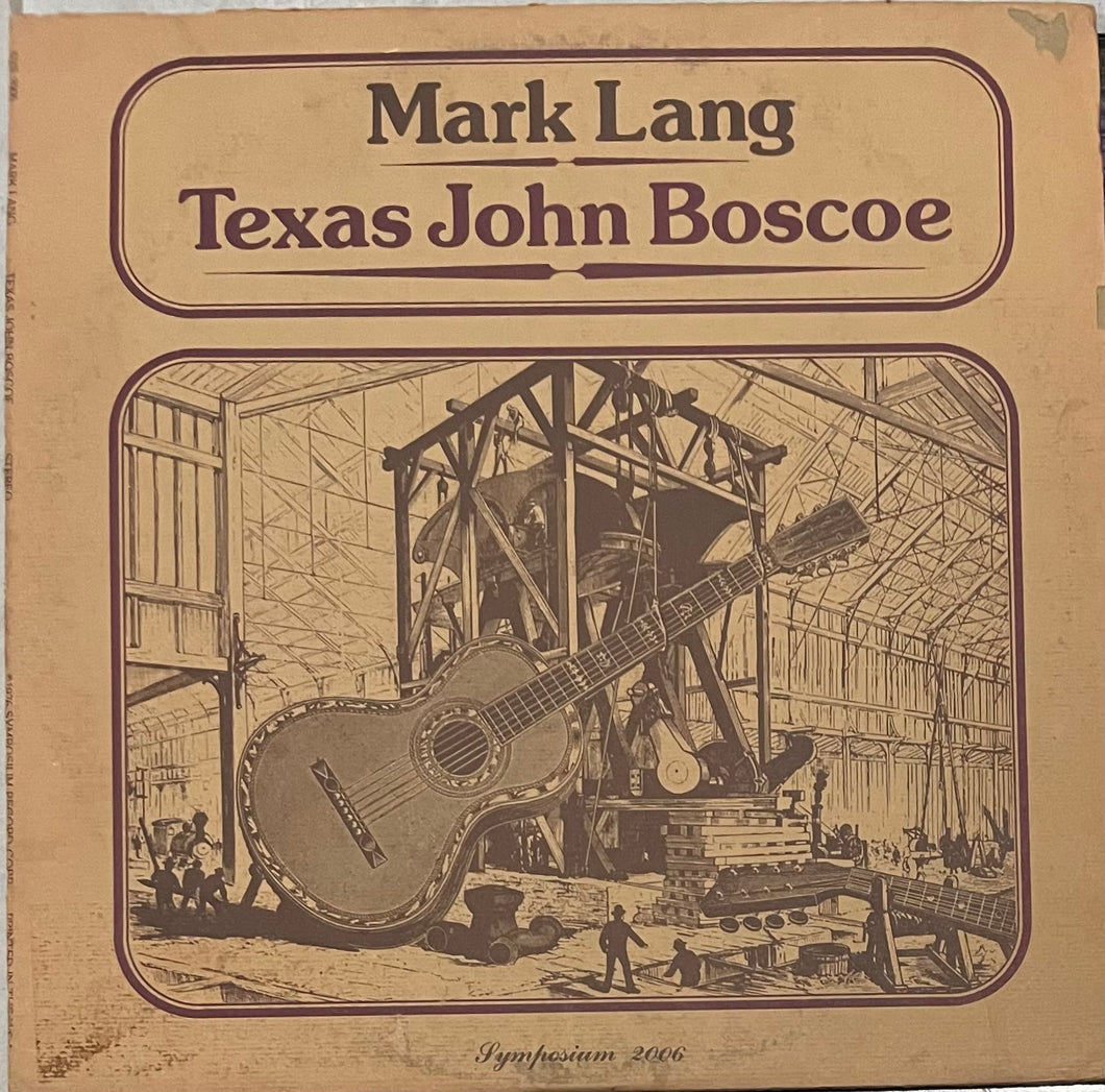 Mark Lang - Texas John Boscoe