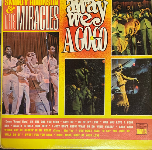 Smokey Robinson - Away We A Go-Go