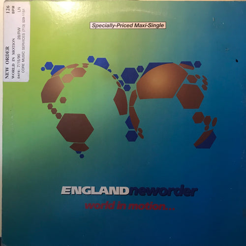 New Order - World In Motion... - NEW WAVE - ROCK