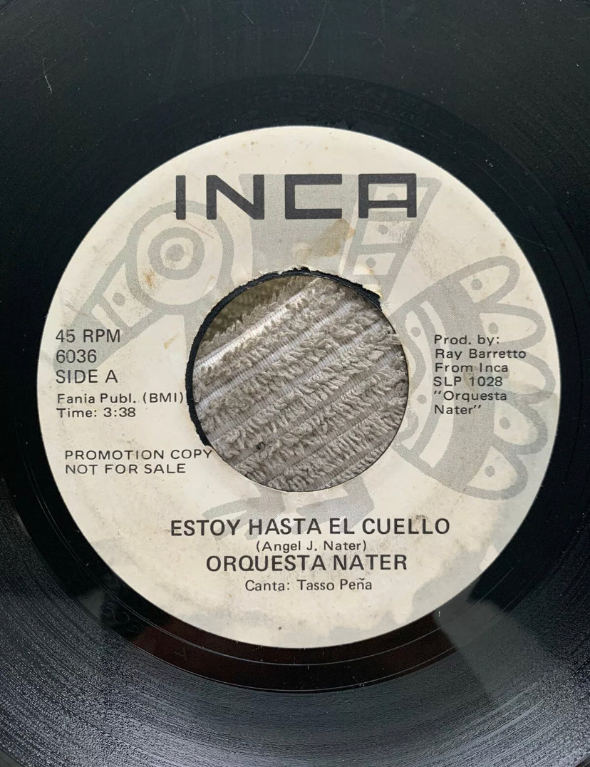 Orquesta Nater - Estoy Hasta El Cuello/ Verduga