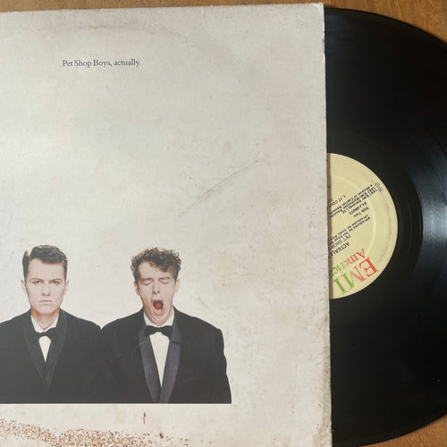 Pet Shop Boys - actually